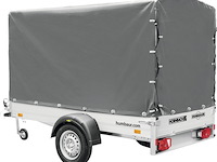 Hmb enkelassige huif aanhanger 750kg - afbeelding 1 van  2