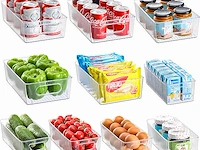 Hnnjck 10-pack koelkastorganisatoren