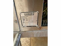 Hobart korvenvaatwasmachine met aanvoertafel en spoeltafel - afbeelding 8 van  8