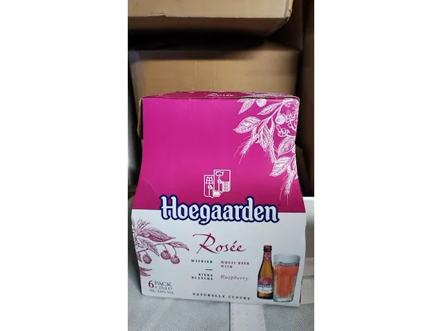 Hoegaarden rosã©,6-pack - afbeelding 1 van  5