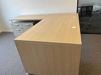 Hoek-bureautafel - desk - afbeelding 2 van  5