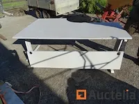 Hoek bureautafel in 4 stukken - afbeelding 4 van  6
