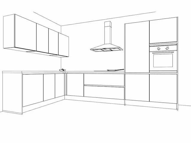 Hoek keuken nobilia - afbeelding 15 van  17