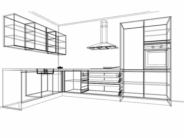 Hoek keuken nobilia - afbeelding 16 van  17