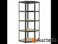 Hoek rek hoek basic 180 x 70 x 40 cm - afbeelding 2 van  4