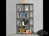 Hoek rek hoek basic 180 x 70 x 40 cm - afbeelding 1 van  4
