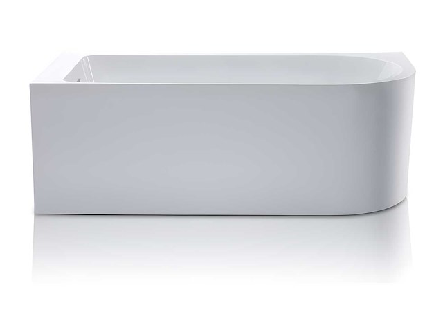Hoekbad - 240l - 170 x 75 x 58 cm - wit - linkerhoek - afbeelding 2 van  9