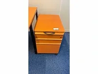 Hoekbureau met 2 x ladeblok - afbeelding 3 van  7