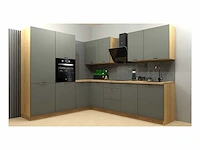 Hoekkeuken family line sole – compleet klaarstaande set 230 cm x 275 cm in bouwpakket - afbeelding 1 van  2