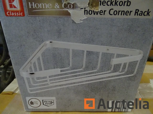 Hoekmand voor badkamers - afbeelding 2 van  2