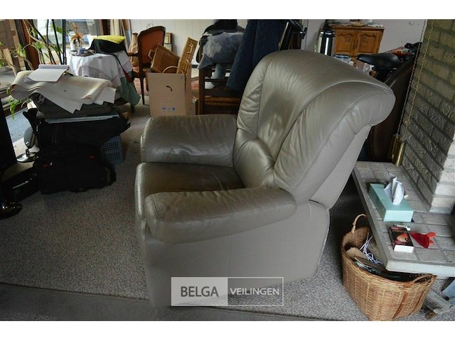 Hoeksalon en éénzit (met gebruiksporen) 180x220cm - afbeelding 3 van  7