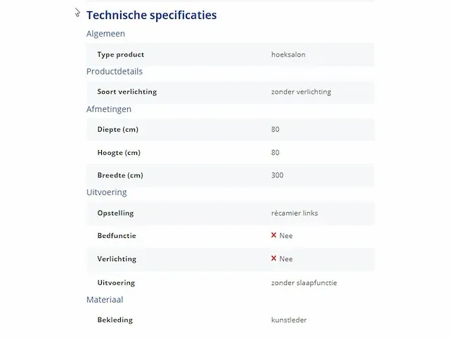 Hoeksalon haley - afbeelding 6 van  6