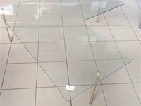 Hoektafel glas etalvog - afbeelding 1 van  2