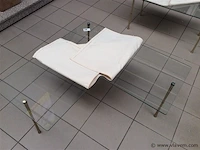 Hoektafel glas - afbeelding 1 van  2
