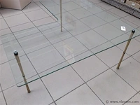 Hoektafel glas - afbeelding 2 van  2