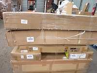 Hoektuinmeubelen - 8 zitplaatsen - grijs staal - afbeelding 2 van  10