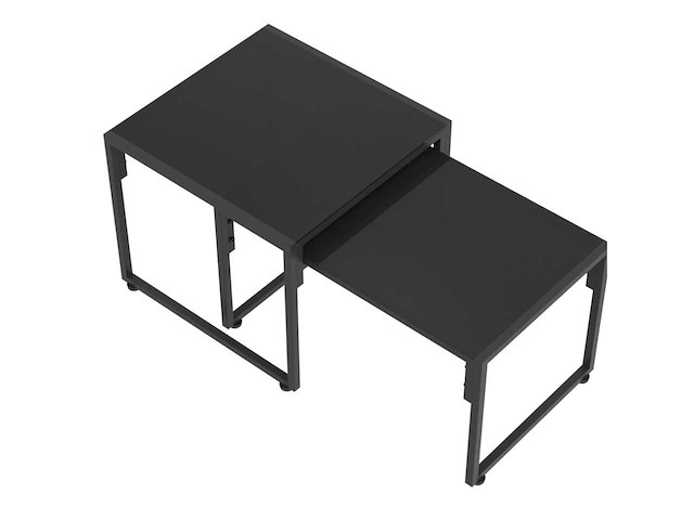 Hoektuinmeubelen - 8 zitplaatsen - grijs staal - afbeelding 6 van  10