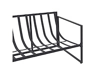 Hoektuinmeubelen - 8 zitplaatsen - grijs staal - afbeelding 10 van  10