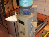 Hoekwasbak met kraan en onderkast, waterdispenser sip well - afbeelding 8 van  8