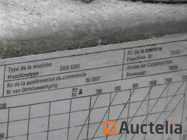 Hoesch drb1300 metalen draaibank - ref 010199-000108 - afbeelding 12 van  14