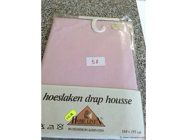 Hoeslaken 2persoons - afbeelding 1 van  2