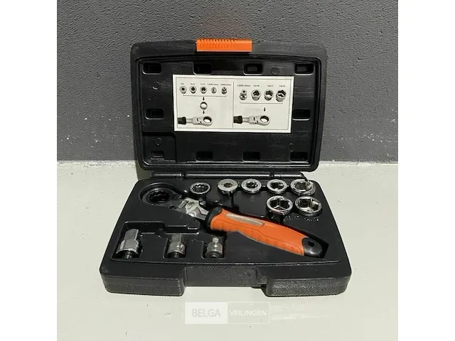 Hofftech 012098 dopsleutelset 15-in-1 - afbeelding 1 van  3