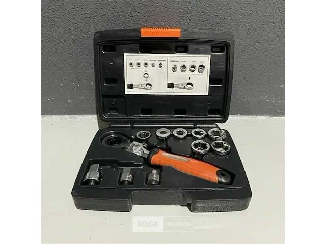 Hofftech 012098 dopsleutelset 15-in-1 - afbeelding 1 van  3