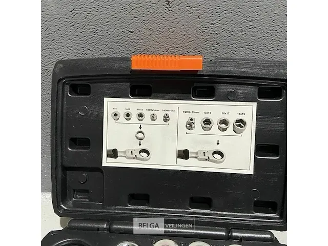 Hofftech 012098 dopsleutelset 15-in-1 - afbeelding 3 van  3