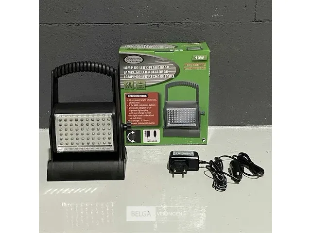 Hofftech werklamp oplaadbaar 220 v - afbeelding 1 van  7