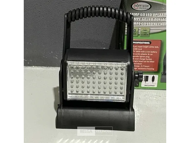 Hofftech werklamp oplaadbaar 220 v - afbeelding 3 van  7
