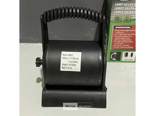 Hofftech werklamp oplaadbaar 220 v - afbeelding 5 van  7