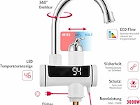 Hogart elektrische kraan met doorstroomboiler - afbeelding 3 van  4