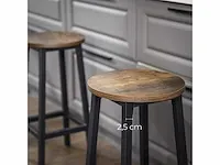 Hoge krukken, set van 6, barstoelen, keukenstoel - afbeelding 3 van  7
