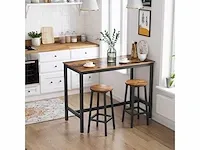Hoge krukken, set van 6, barstoelen, keukenstoel - afbeelding 6 van  7