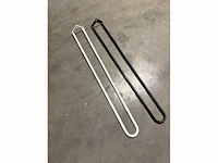 Hoge metalen tafelpoten 105cm 100x - afbeelding 1 van  4