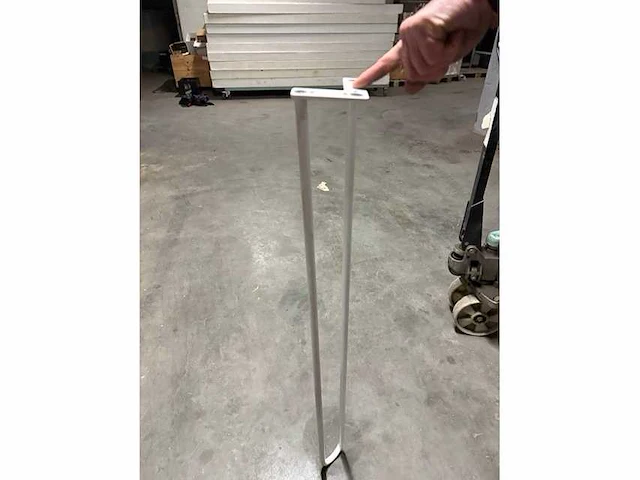 Hoge metalen tafelpoten 105cm 100x - afbeelding 2 van  4