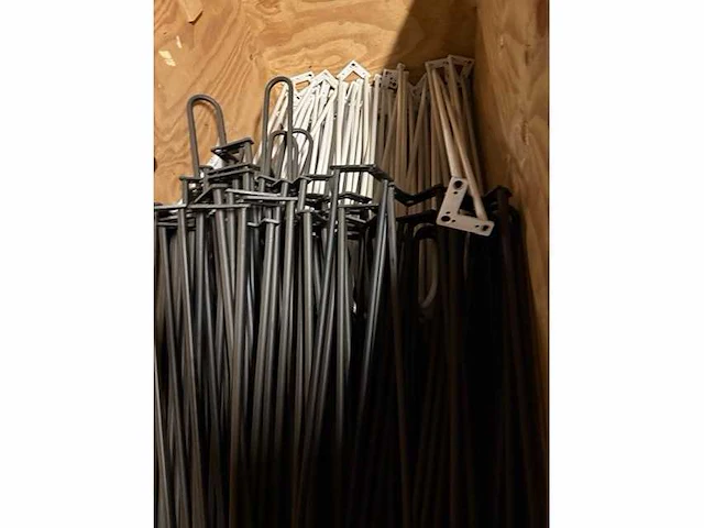 Hoge metalen tafelpoten 105cm 100x - afbeelding 4 van  4