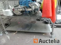 Hoge roltafel, bakker roltafel, warm houden - afbeelding 2 van  9