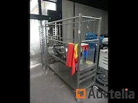 Hoge roltafel, bakker roltafel, warm houden - afbeelding 3 van  9