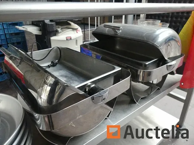 Hoge roltafel, bakker roltafel, warm houden - afbeelding 6 van  9