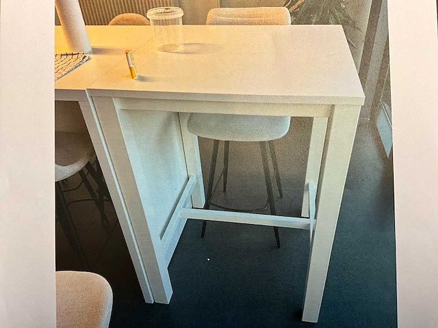 Hoge sta/bartafel abc - afbeelding 1 van  1