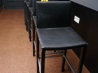 Hoge stoelen 6 stuks - afbeelding 1 van  3
