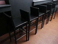 Hoge stoelen 6 stuks - afbeelding 2 van  3