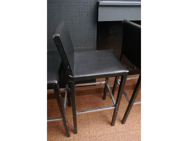 Hoge stoelen 6 stuks - afbeelding 3 van  3