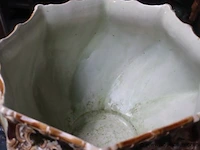 Hoge vintage bloemenpot h 118cm - afbeelding 3 van  4