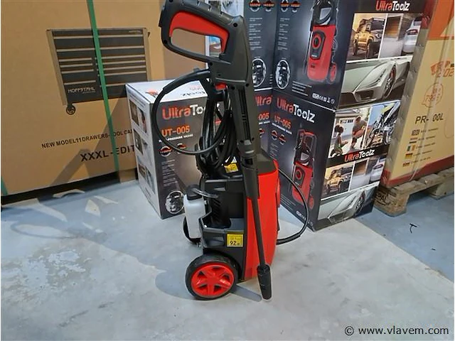 Hogedrukreiniger 220 volt, 140 bar, incl toebehoren - afbeelding 9 van  23