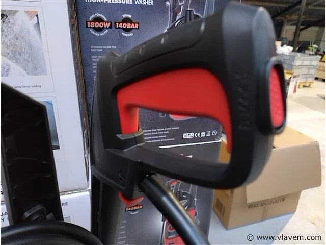 Hogedrukreiniger 220 volt, 140 bar, incl toebehoren - afbeelding 16 van  23