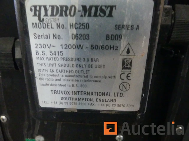 Hogedrukreiniger hydromist hc250 - afbeelding 7 van  8