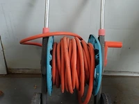Hogedrukreiniger karcher + tuinslang op haspel - afbeelding 6 van  6