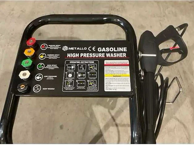 Hogedrukreiniger metallo benzine - afbeelding 5 van  5